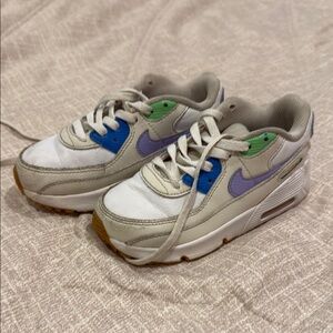 Nike Kids Sneakers - White, Blue, Green, Purple